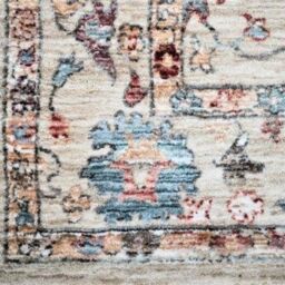 The Rug Shop UK Beige Traditional Abstract Polypropylene Easy to Clean Rug - Size: 200 cm x 290 cm - thumbnail 4
