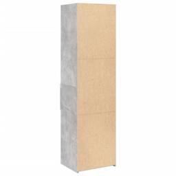 Berkfield Home Highboard Concrete Grey 50x42.5x185 cm Engineered Wood - thumbnail 6