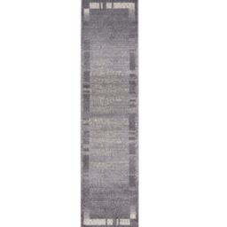 THE RUGS Efes Collection Modern Living Room Rug Bordered Grey Cream 7438GC - Size: 60 cm x 110 cm - thumbnail 7