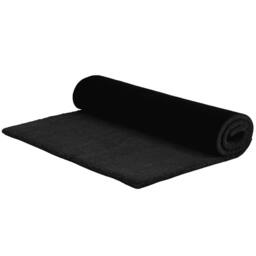 Berkfield Home Door Mat Black 80x100 cm Tufted Coir - thumbnail 2