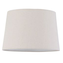 First Choice Lighting Tripod - Chrome Lamp with Natural Linen Shade in Silver - thumbnail 3