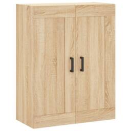 Berkfield Home Wall Mounted Cabinet Sonoma Oak 69.5x34x90 cm Engineered Wood in Brown - thumbnail 3