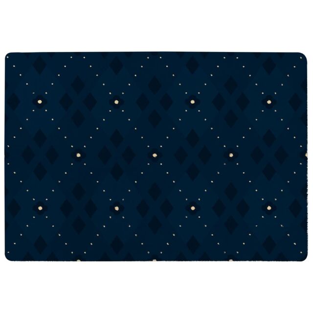Benjamin Tate Design Diagonal Dot Stripes Designer Rug in Natural - Size: Large - image 1
