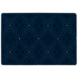 Benjamin Tate Design Diagonal Dot Stripes Designer Rug in Natural - Size: Large - thumbnail 1