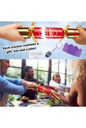Arsenal FC Christmas Crackers Arsenal Xmas Gift in Red - Size: 6 Pack - thumbnail 3