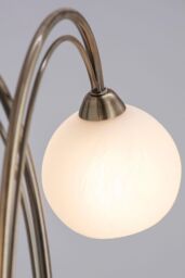 BHS Lighting Soni Floor Lamp in Metallic Gold - thumbnail 3