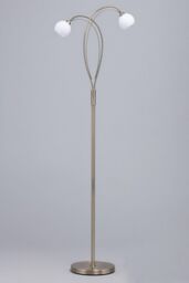 BHS Lighting Soni Floor Lamp in Metallic Gold - thumbnail 2