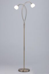 BHS Lighting Soni Floor Lamp in Metallic Gold