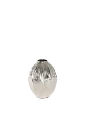 KDMD Silver Eros Seed Vase 19x15.5cm - Size: 19x15.5 cm