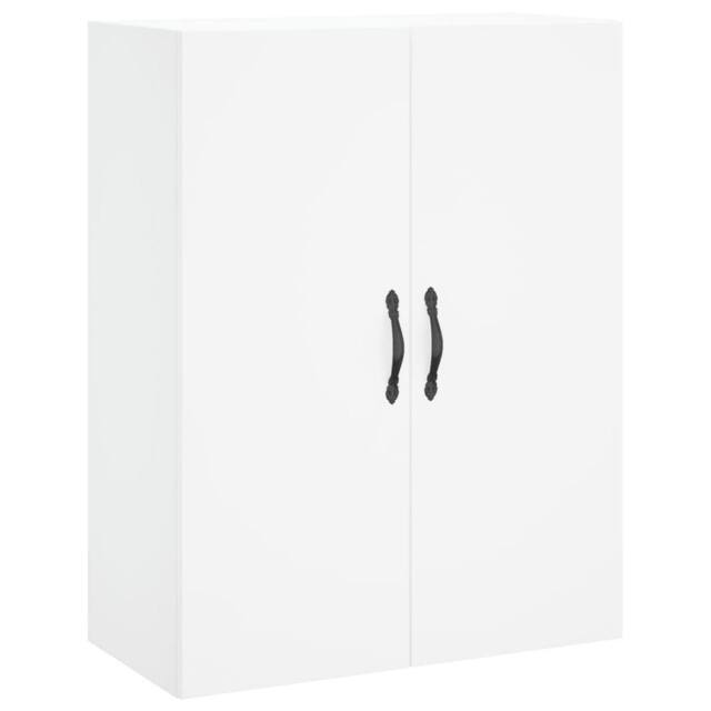 Berkfield Home Wall Mounted Cabinet White 69.5x34x90 cm Engineered Wood - image 1
