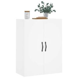 Berkfield Home Wall Mounted Cabinet White 69.5x34x90 cm Engineered Wood - thumbnail 4