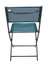 VCM 4-piece garden chair Folding chair Sumila in Turquoise - thumbnail 9