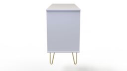 Ready Assembled 2 U Metro 6 Drawer Wide Chest (Ready Assembled) in Green - thumbnail 2