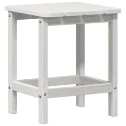 Berkfield Home Garden Lounge Set 3 pcs White Standard 38 x 38 x 46 cm HDPE - thumbnail 6