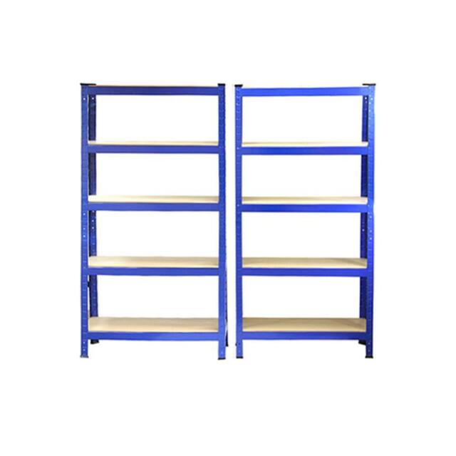 Monstershop Monster Racking T-Rax Heavy Duty Shelving Units, Blue, 75cm W, 30cm D in Blue - image 1