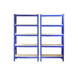 Monstershop Monster Racking T-Rax Heavy Duty Shelving Units, Blue, 75cm W, 30cm D in Blue - thumbnail 1