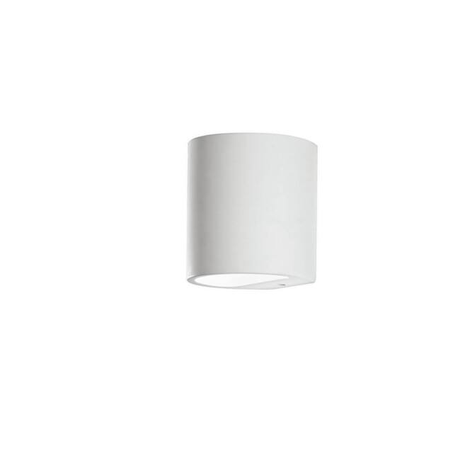 Netlighting SHINE Plaster Wall Light White 11x11.5x10.5cm - Size: 11x11.5x10.5 cm - image 1
