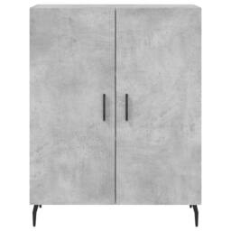 Berkfield Home Sideboard Concrete Grey 69.5x34x90 cm Engineered Wood - thumbnail 5