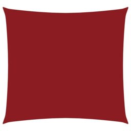 Berkfield Home Sunshade Sail Oxford Fabric Square 4.5x4.5 m Red - thumbnail 2