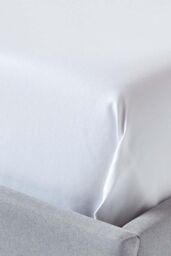 Homescapes Egyptian Cotton Flat Sheet 1000 Thread Count in White - Size: Super King Flat - thumbnail 3