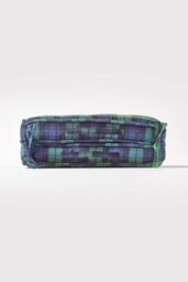 Homescapes Blackwatch Tartan Cotton Travel Support Booster Cushion in Green - Size: 50 cm x 50 cm - thumbnail 5
