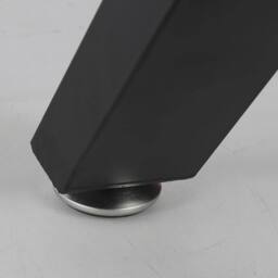 SPETLEK 2PCS Square Industrial Metal Table Legs L35 in Black - Size: 0.6m2 - thumbnail 5