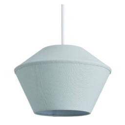 CGC Lighting Celest Pastel Green Spherical Cotton Fabric 30cm Lampshade - thumbnail 3