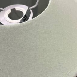 CGC Lighting Celest Pastel Green Spherical Cotton Fabric 30cm Lampshade - thumbnail 6