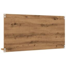 Berkfield Home Bathroom Mirror Cabinet Artisan Oak 90x11x45 cm Engineered Wood in Brown - Size: 90 x 11 x 45 cm - thumbnail 6