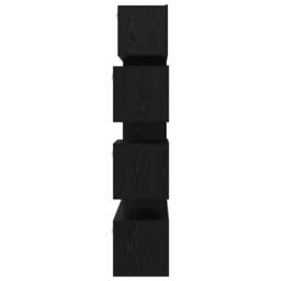 Berkfield Home TV Cabinet Set with Shelf Wall-mounted Other with Storage with Do in Black - thumbnail 9