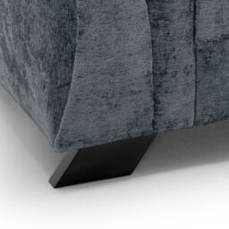 Abakus Direct Farrow Crushed Chenille 2 SeaterSofa in Dark Grey - thumbnail 6