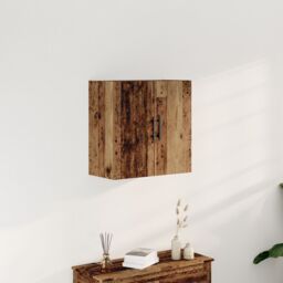 Berkfield Home Wall-Mounted Cabinet Old Wood 60x31, 5x60 cm Engineered Wood in Brown - thumbnail 1