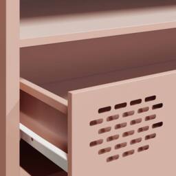 Berkfield Home TV Cabinet Pink 202x39x43.5 cm Cold-rolled Steel - thumbnail 9