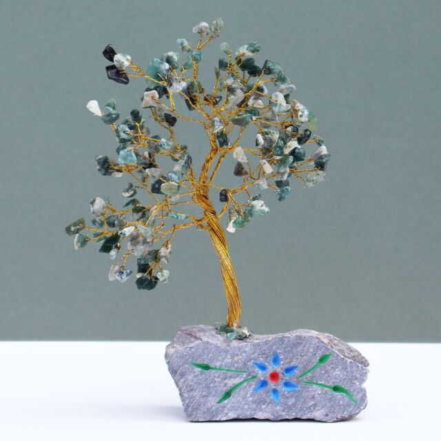 KDMD Moss Agate - 160 Stone in Green - image 1