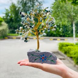 KDMD Moss Agate - 160 Stone in Green - thumbnail 3