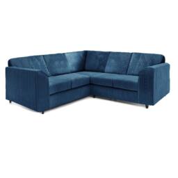 Furniture 786 Hannah Jumbo Cord Full Back 2c2 Corner Sofa in Mid Blue - thumbnail 2
