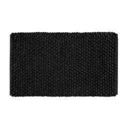 Allure Bath Fashions Luxury Non Slip Chunky Bobble Bath Mat in Black - thumbnail 1