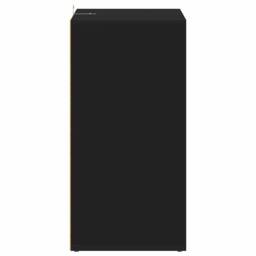 Berkfield Home Shoe Cabinet Black 60x35x70 cm Engineered Wood - Size: 60 x 35 x 70 cm - thumbnail 7