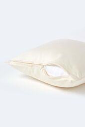 Homescapes Continental Egyptian Cotton Pillowcase 1000 TC, 40 x 40 cm in Cream - thumbnail 3