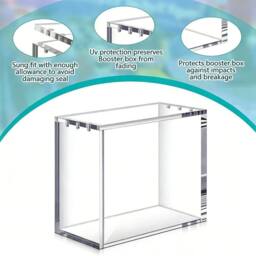 FLAVORA Clear Dustproof Acrylic Display Case - Size: 500mm - thumbnail 5