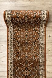 RugsX Heat-Set Royal Runner in Brown - Size: 100 cm x 110 cm - thumbnail 5