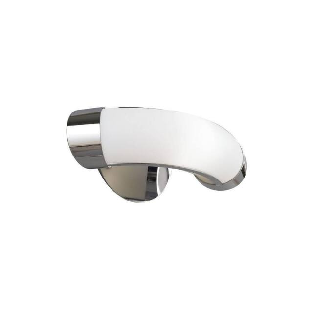 Netlighting Guss Wall Lamp Switched GU10 1 Light L1SGU10 Polished Chrome in Grey - image 1