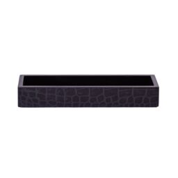 Posh Trading Company Chelsea Pen Tray - Croc Noir in Black - thumbnail 2