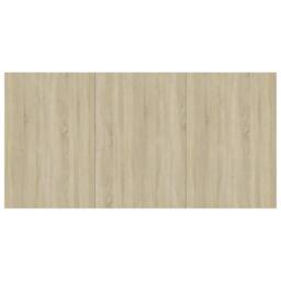 Berkfield Home Beautiful Dining Table Sonoma Oak 180x90x76 cm Engineered Wood in Light Oak - Size: 180 x 90 x 76 cm - thumbnail 6