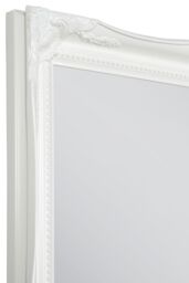 MirrorOutlet Fraser White Small Beaded Mirror 61cm x 51cm - Size: 1 Pack - thumbnail 4