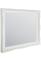 MirrorOutlet Fraser White Small Beaded Mirror 61cm x 51cm - Size: 1 Pack - thumbnail 3