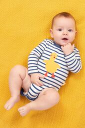 Kite Baby Heirloom Knit Blanket Ochre in Yellow - thumbnail 3