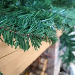 Samuel Alexander Premier 2.7m (9ft) Super Bushy Christmas Deluxe Green Garland - thumbnail 5