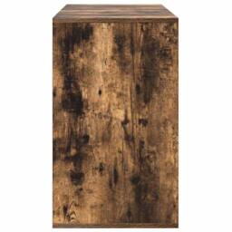 Berkfield Home Sideboard Smoked Oak 120x41x75 cm Engineered Wood in Brown - Size: 120 x 41 x 75 cm - thumbnail 7