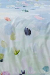 Appletree 'Alfresco' 100% Cotton Duvet Cover Set in Duck Egg Blue - Size: Double - thumbnail 4
